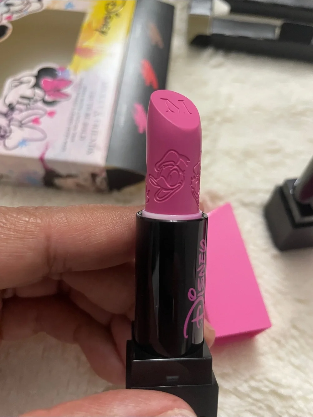 Morphe Disney Mickey & Friends Mega Matte Lipstick Trio - Bright Pink Shades